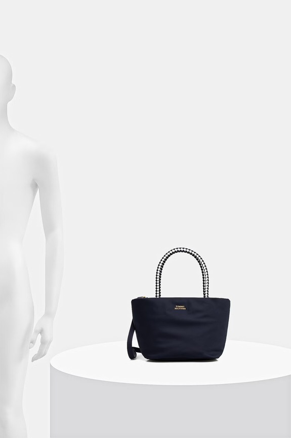 Tommy Hilfiger χιαστί γυναικεία AW0AW18831 σκούρο μπλε