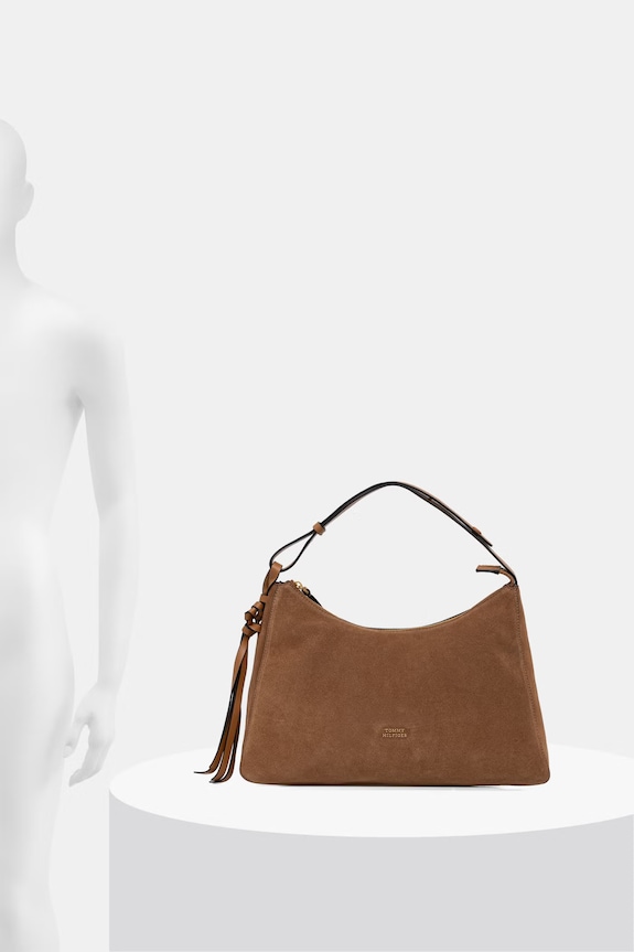 Tommy Hilfiger nákupní taška dámská semišová AW0AW18824
