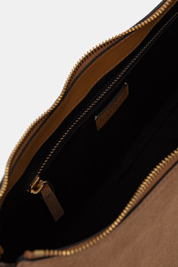 Tommy Hilfiger nákupní taška dámská semišová AW0AW18824 hnědá