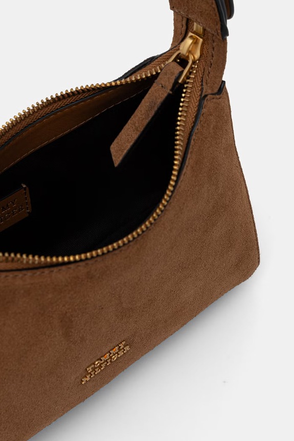 Tommy Hilfiger shopper torba ženska od brušene kože AW0AW18823 smeđa