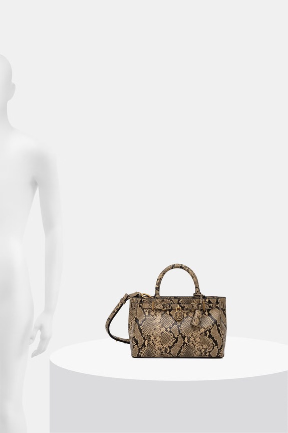 Tommy Hilfiger torebka shopper damska skórzana AW0AW18818