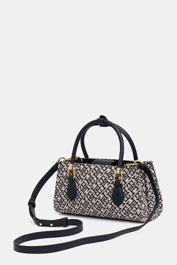 Αξεσουάρ Tommy Hilfiger χιαστί AW0AW18753 σκούρο μπλε