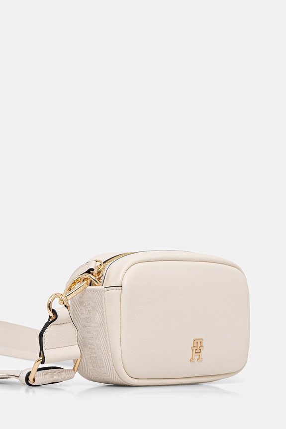 Tommy Hilfiger borsa a tracollo da donna in similpelle AW0AW18741 beige AW26
