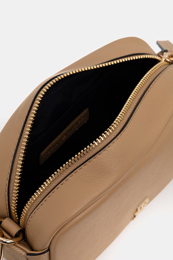 Tommy Hilfiger borsa a tracollo da donna in similpelle AW0AW18741 beige