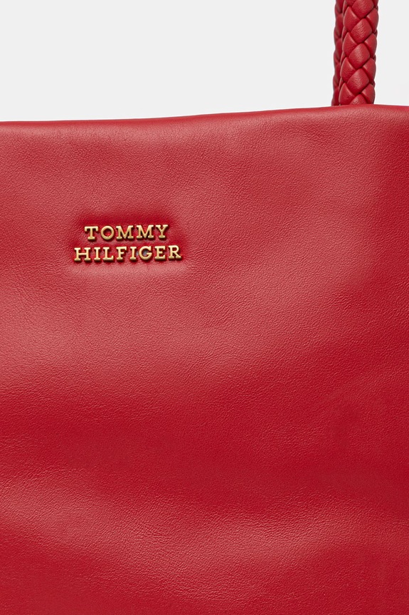 Tommy Hilfiger χιαστί γυναικεία δερμάτινη κόκκινο AW0AW18739