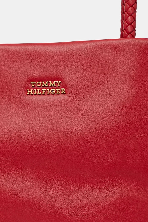 Tommy Hilfiger χιαστί γυναικεία δερμάτινη κόκκινο AW0AW18739