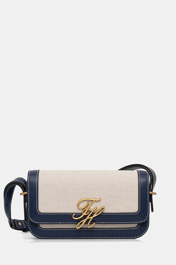Tommy Hilfiger crossbody kabelka dámska tmavomodrá AW0AW18737