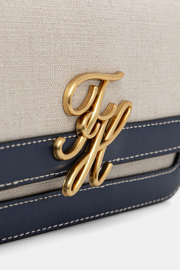 Tommy Hilfiger crossbody kabelka dámska tmavomodrá AW0AW18737