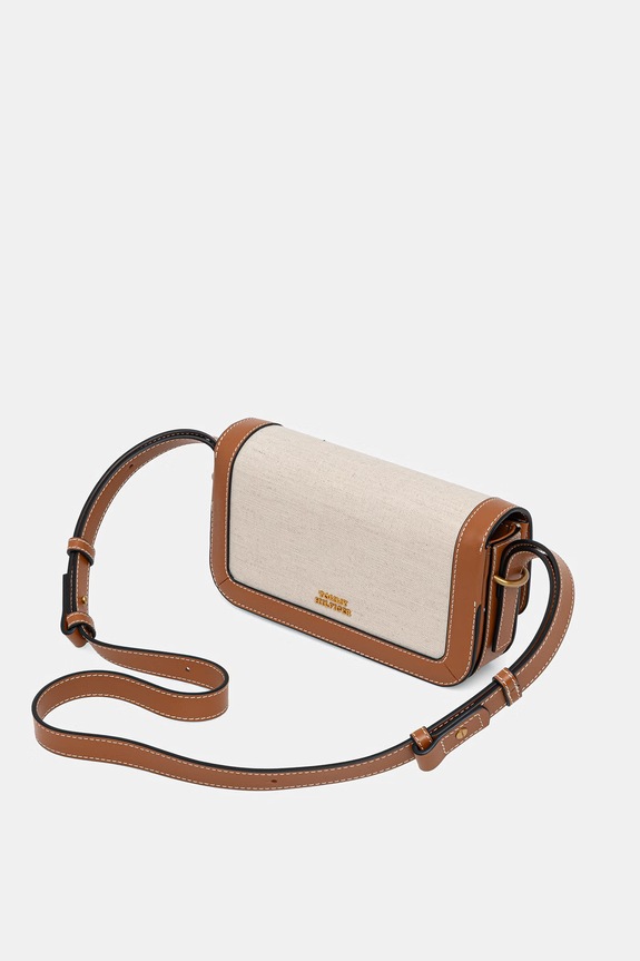 Doplňky Tommy Hilfiger crossbody kabelka dámská AW0AW18737 béžová