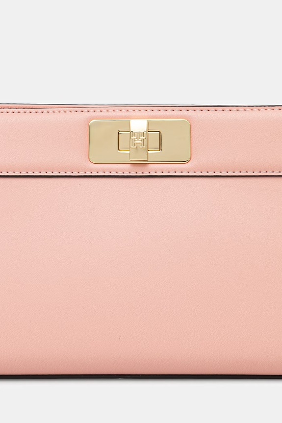 Tommy Hilfiger kopertówka damska z imitacji skóry różowy AW0AW18727
