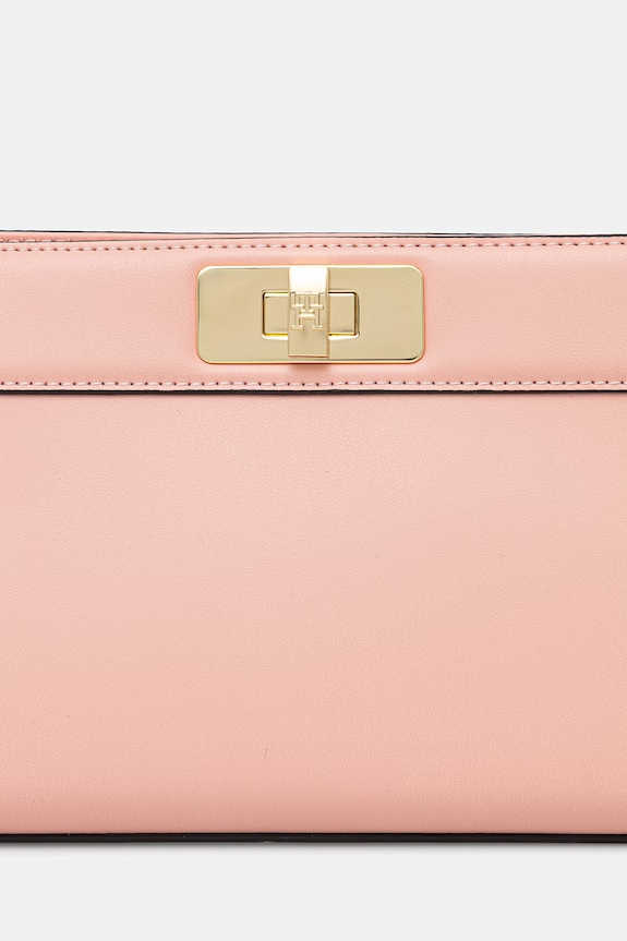 Tommy Hilfiger kopertówka damska z imitacji skóry różowy AW0AW18727