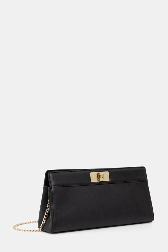 Tommy Hilfiger kopertówka damska z imitacji skóry AW0AW18727 czarny AW26