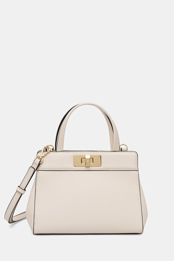 Tommy Hilfiger shopper torba za žene od imitacije kože bež AW0AW18726