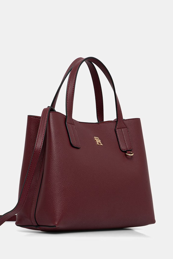 Tommy Hilfiger borsa a tracollo da donna in similpelle AW0AW18722 granata AW26
