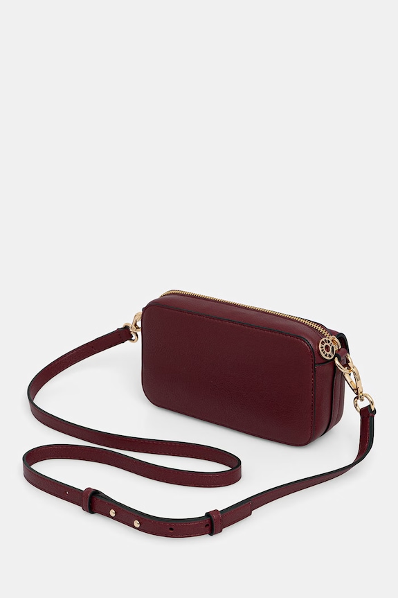 Accessori Tommy Hilfiger borsa a tracollo da donna in similpelle AW0AW18721 granata