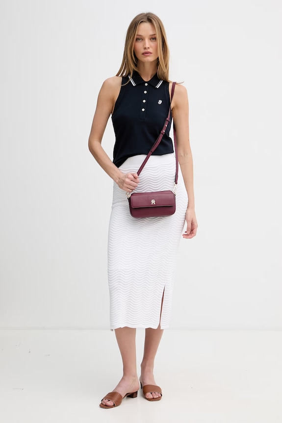 Tommy Hilfiger borsa a tracollo da donna in similpelle AW0AW18721