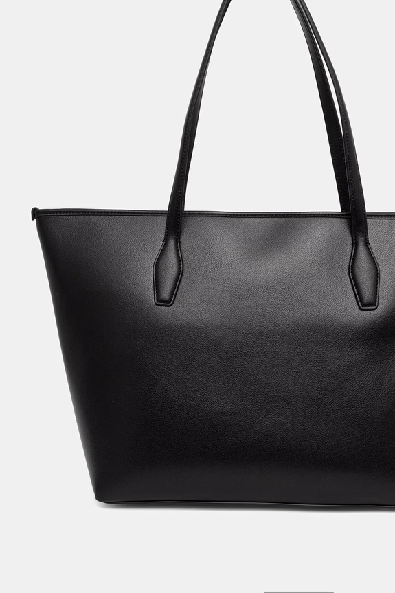 Dodatki BOSS shopper torba ženska iz umetnega usnja Sandy Zip Shopper 50567622 črna