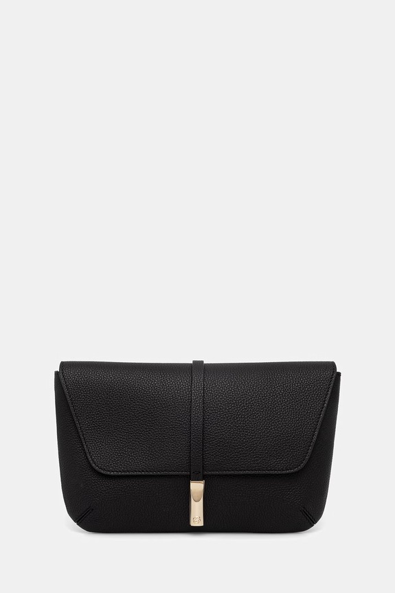 BOSS pismo torbica ženska kožna REAH CLUTCH crna 50567621