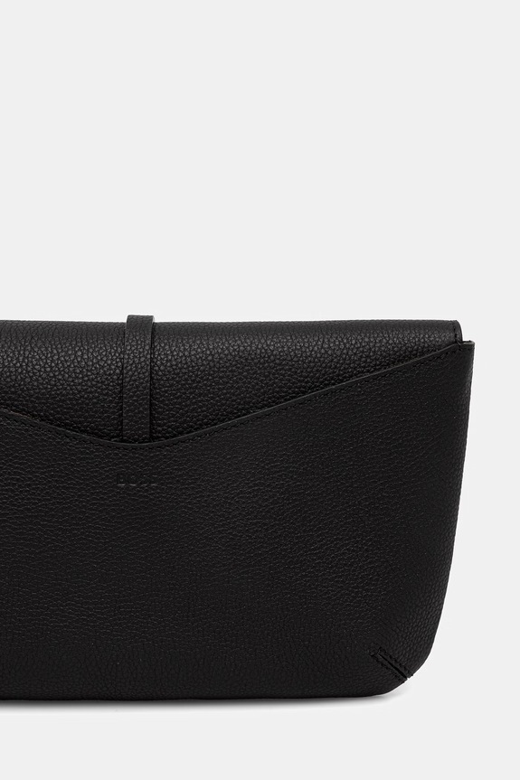 Dodaci BOSS pismo torbica ženska kožna REAH CLUTCH 50567621 crna