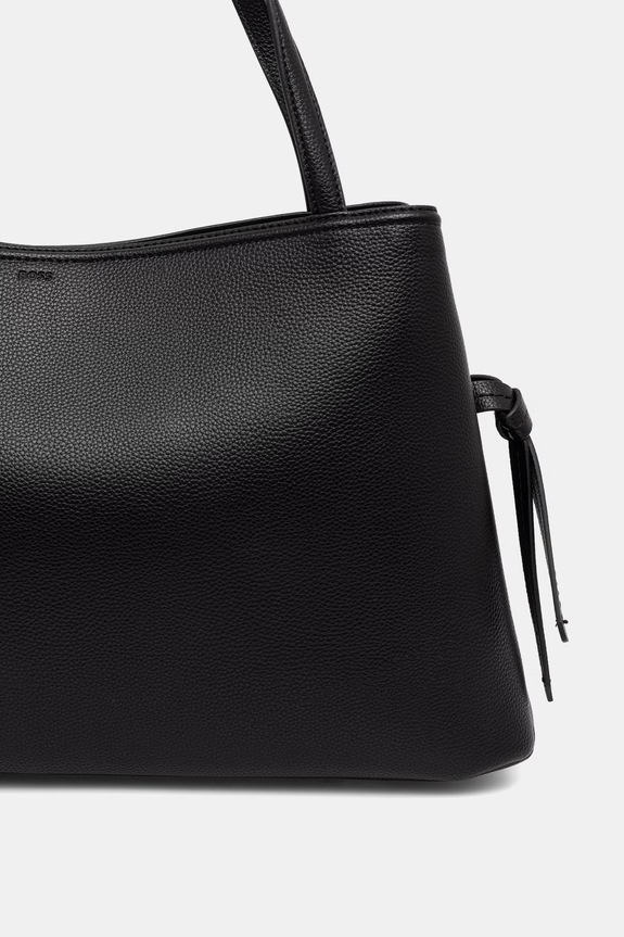 Dodatki BOSS shopper torba ženska iz umetnega usnja Anett NewShape Tote 50567597 črna