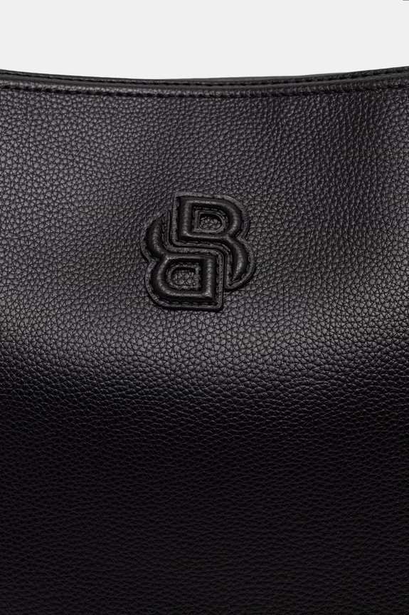 BOSS shopper torba ženska iz umetnega usnja Anett NewShape Tote črna 50567597