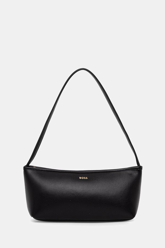 BOSS torebka damska z imitacji skóry Sandy EW Sh Bag czarny 50567590