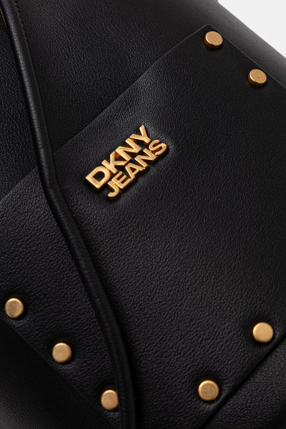 DKNY torebka worek damska z imitacji skóry PAYTON czarny R62JZR48