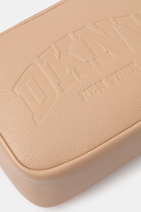 DKNY torebka crossbody damska z imitacji skóry beżowy R62EAQ79