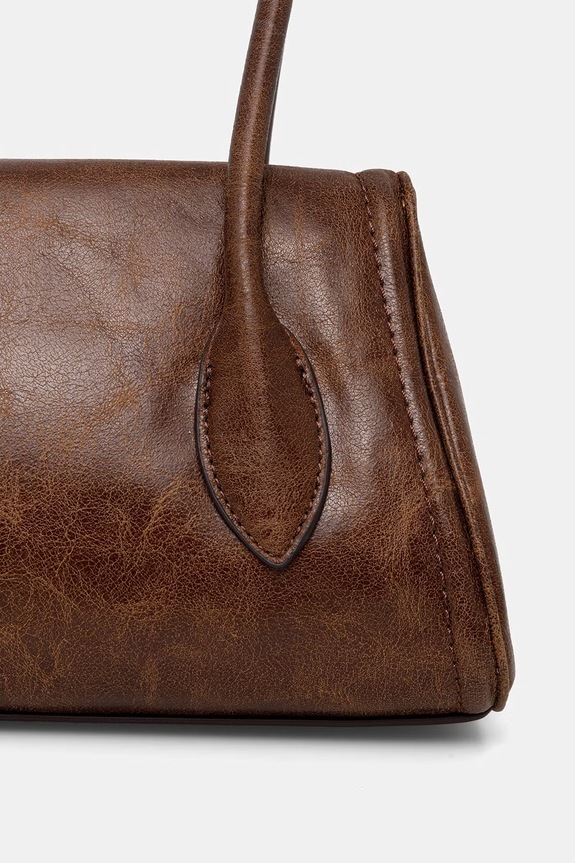 Akcesoria DKNY torebka damska z imitacji skóry R62DZQ90 brązowy
