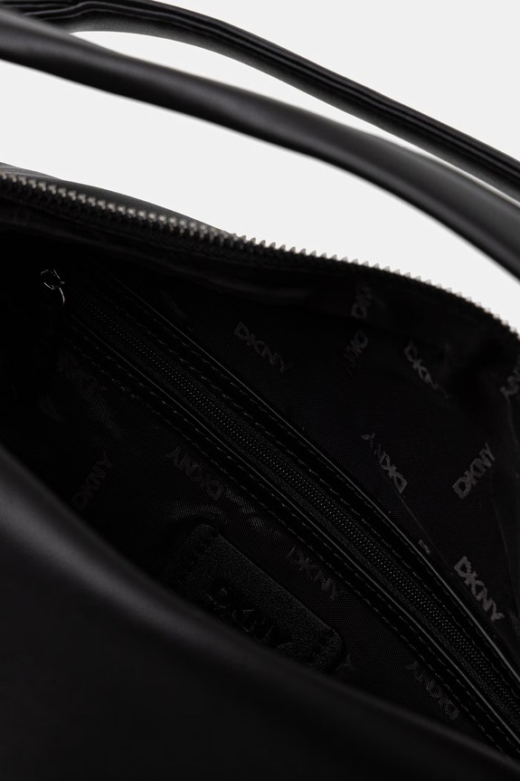 DKNY torebka shopper damska z imitacji skóry R62CAR49 czarny