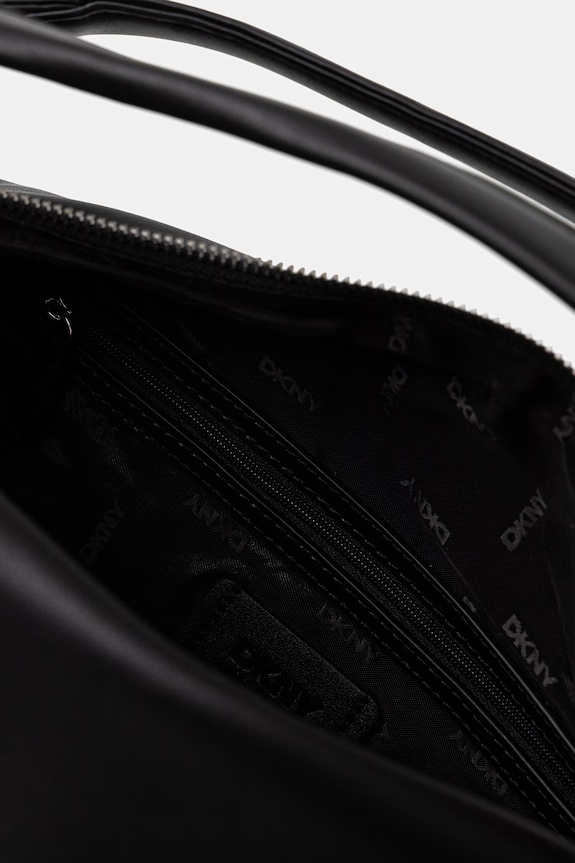 DKNY torebka shopper damska z imitacji skóry R62CAR49 czarny