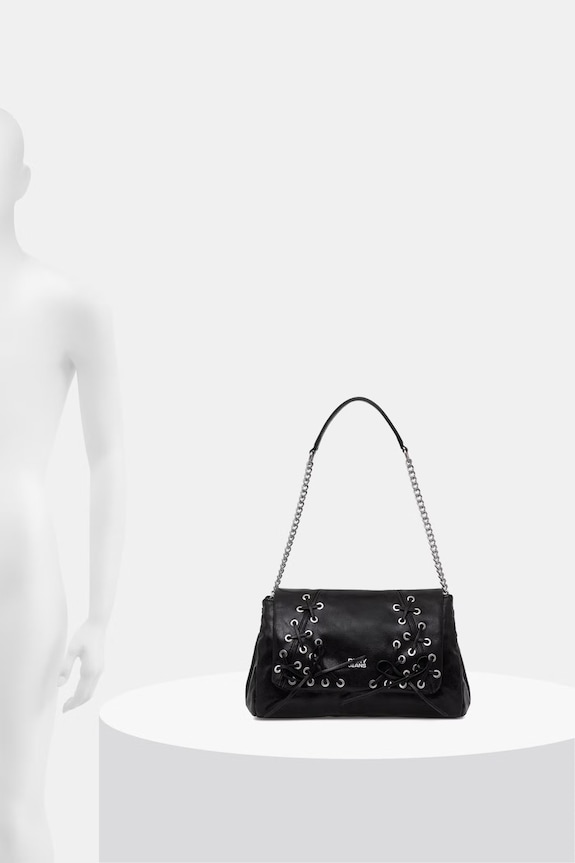 DKNY torebka damska z imitacji skóry R623ZR44 czarny