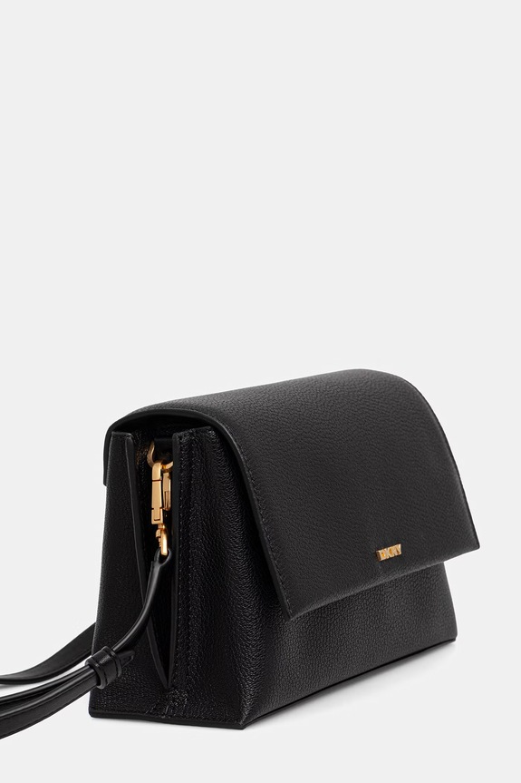 DKNY torebka crossbody damska skórzana ALYA R533CM01 czarny AW26