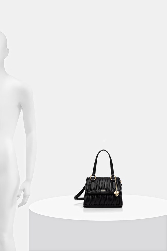 HUGO crossbody torba za žene od imitacije kože Clioh M_Top Handle 50568128