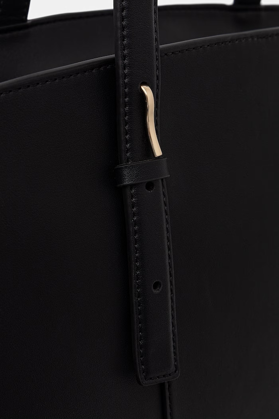 HUGO shopper torba ženska iz umetnega usnja Yorih Tote zip črna 50567720