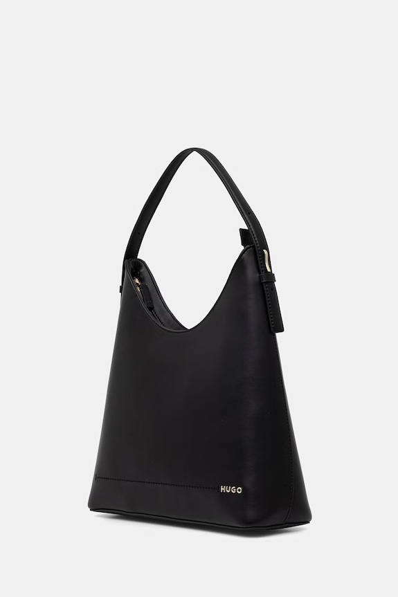 HUGO geantă pentru femei Yorih Hobo Big 50567719 negru AW26