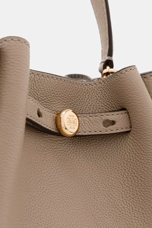 Tory Burch torebka tote damska skórzana Romy beżowy 166982