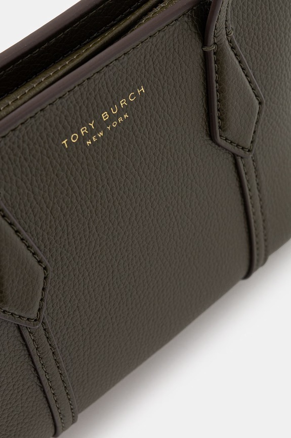 Tory Burch torebka tote damska skórzana Perry zielony 177399