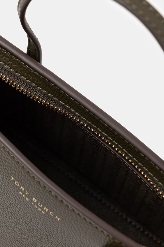 Tory Burch torebka tote damska skórzana Perry 177399 zielony