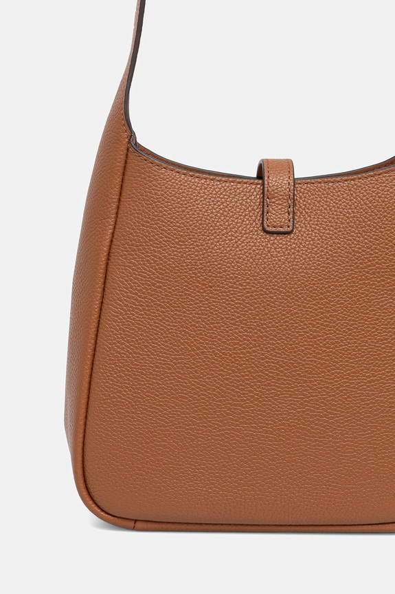 Akcesoria Tory Burch torebka crossbody damska skórzana Miller 185793 brązowy