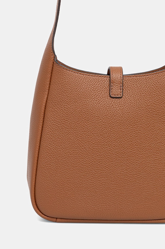 Akcesoria Tory Burch torebka crossbody damska skórzana Miller 185793 brązowy