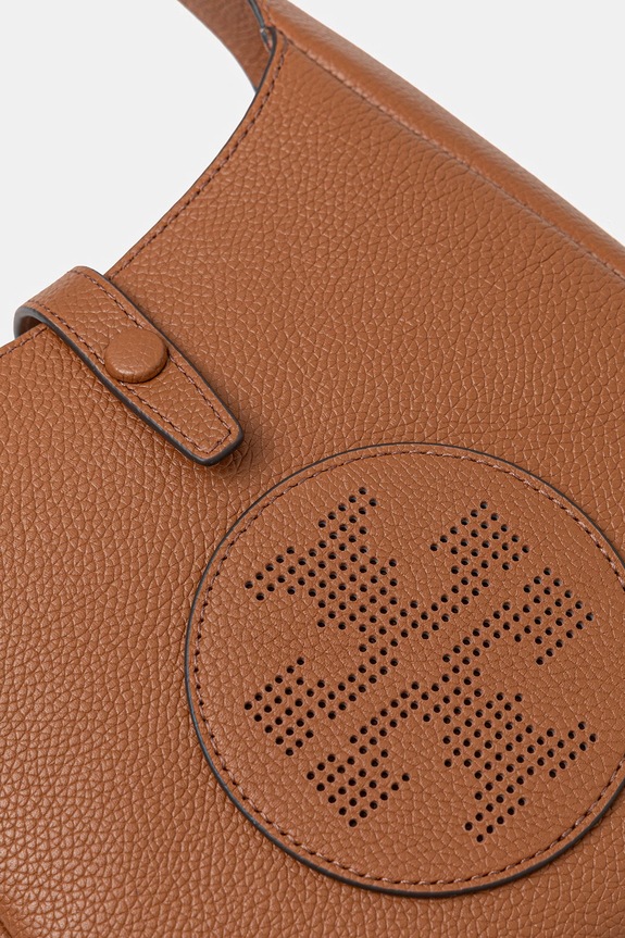 Tory Burch torebka crossbody damska skórzana Miller brązowy 185793