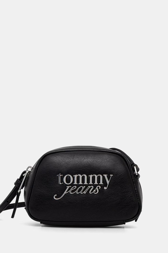 Tommy Jeans crossbody kabelka dámská z imitace kůže černá AW0AW18785