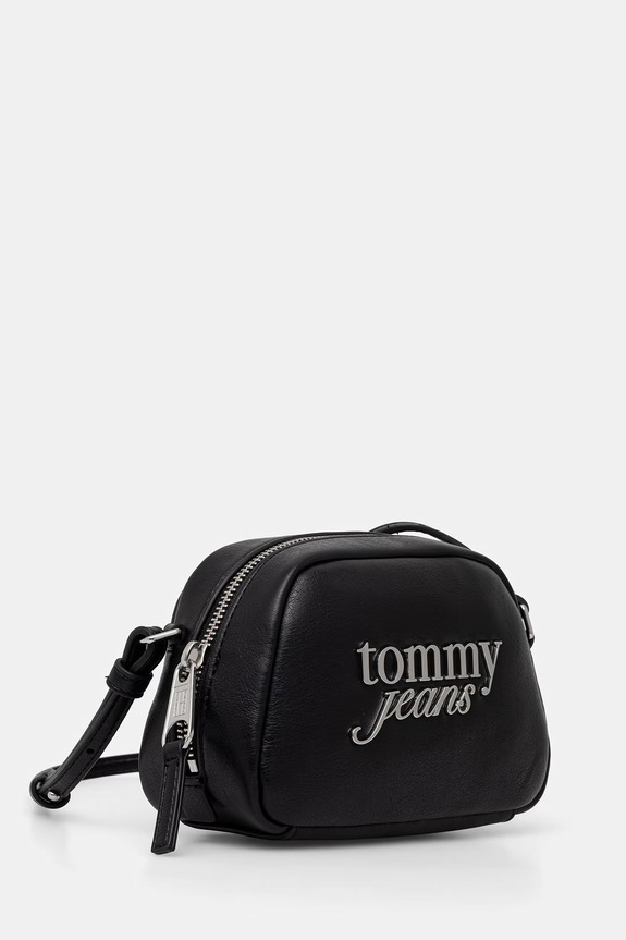 Tommy Jeans crossbody kabelka dámská z imitace kůže AW0AW18785 černá AW26