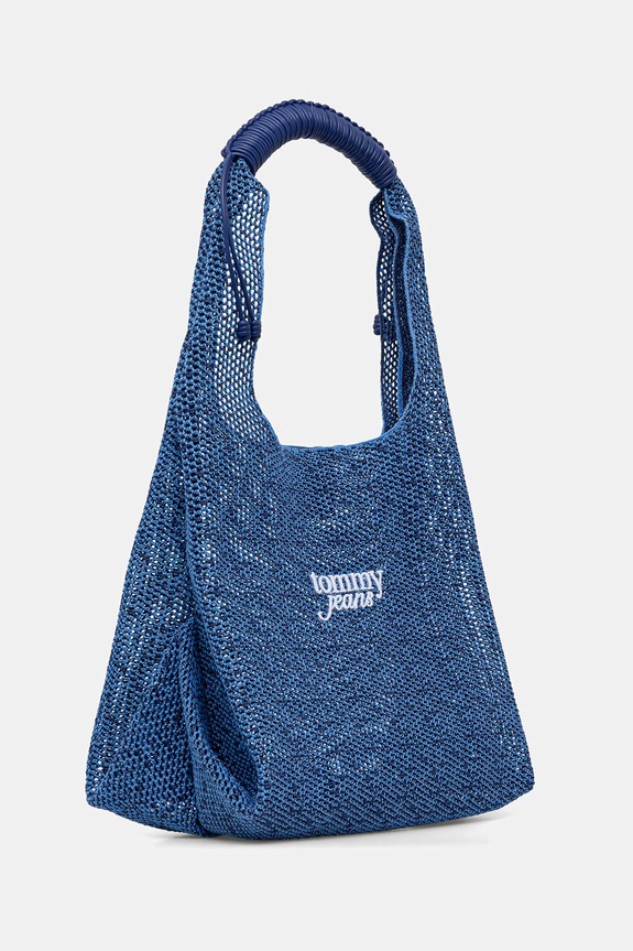 Tommy Jeans kabelka typu tote dámska AW0AW18778 modrá AW26