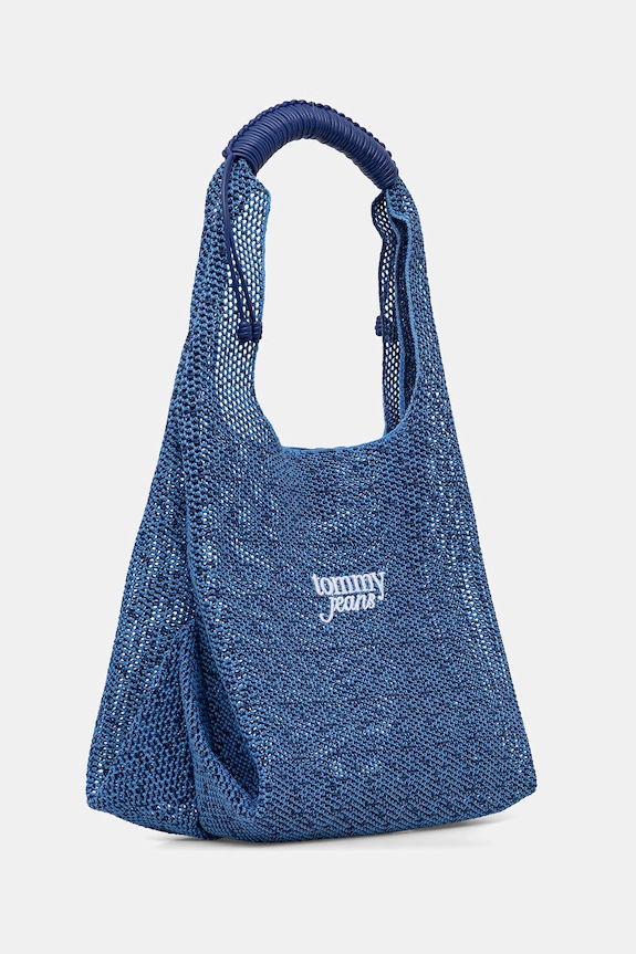 Tommy Jeans tote torba ženska AW0AW18778 plava AW26