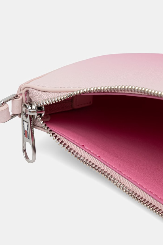 Tommy Jeans Borsa shopper da donna in similpelle AW0AW18774 rosa