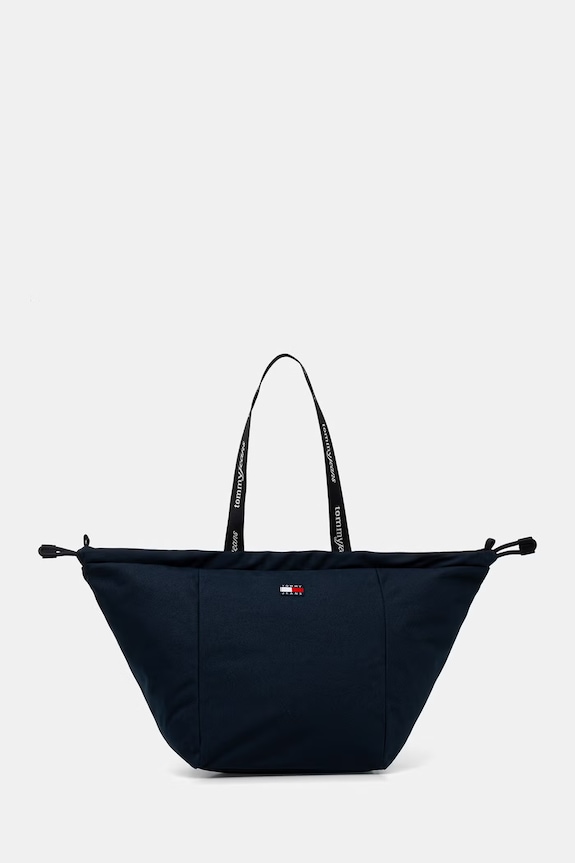 Tommy Jeans geantă shopper pentru femei bleumarin AW0AW18771