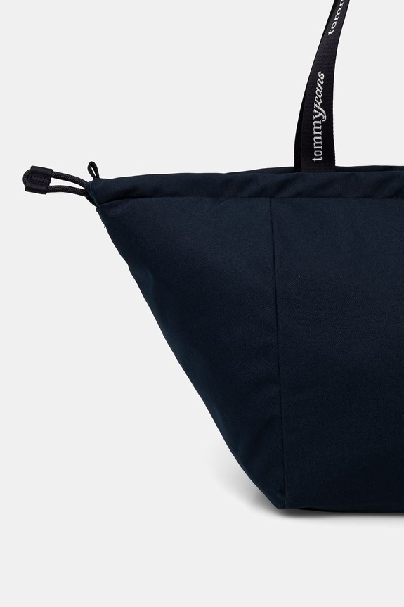 Αξεσουάρ Tommy Jeans τσάντα shopper γυναικεία AW0AW18771 σκούρο μπλε