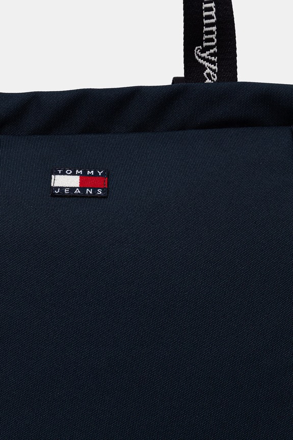 Tommy Jeans τσάντα shopper γυναικεία σκούρο μπλε AW0AW18771